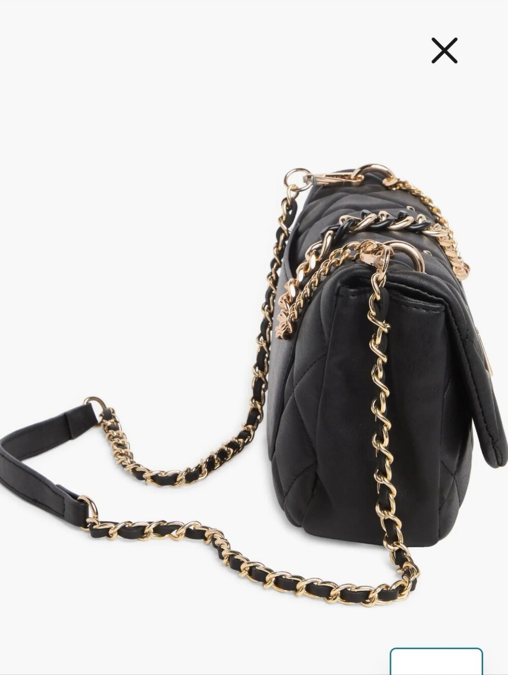 Badgley Mischka Diamond Quilted Studs Crossbody - NWT - Picture 3 of 15